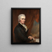 Zelfportret - John Trumbull — ingelijst kunstwerk aan de muur