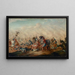 De Dood van Paulus Aemilius bij de Slag bij Cannes - John Trumbull — ingelijst kunstwerk aan de muur
