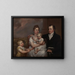 La famille Vernet - John Trumbull — ingelijst kunstwerk aan de muur