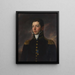 Colonel George Gibbs III - John Vanderlyn — ingelijst kunstwerk aan de muur