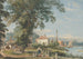 op de Theems in Hammersmith - John Varley — weergave van het kunstwerk