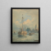 On the Thames - John Varley — framed artwork on a wall