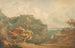 Vue van Tivoli in de richting van Rome - John Warwick Smith — weergave van het kunstwerk