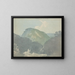 Matlock High Tor - John Warwick Smith — framed artwork on a wall