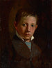 Tête d'un garçon - John Washington Love — weergave van het kunstwerk