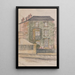 Quinze Downshire Hill Hampstead - John Werge — ingelijst kunstwerk aan de muur