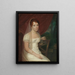 Mme Robert Dickey Anne Brown - John Wesley Jarvis — ingelijst kunstwerk aan de muur