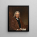 William Samuel Johnson - John Wesley Jarvis — ingelijst kunstwerk aan de muur