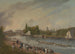 Scheepvaartwedstrijd op de rivier Isis in Oxford - John Whessell — weergave van het kunstwerk