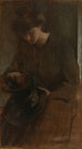 Un travailleur - John White Alexander — weergave van het kunstwerk