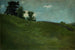 Landschap in Cornish NH - John White Alexander — weergave van het kunstwerk