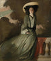 Portret van mevrouw John White Alexander - John White Alexander — weergave van het kunstwerk