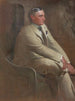 Portret van William Denny - John White Alexander — weergave van het kunstwerk