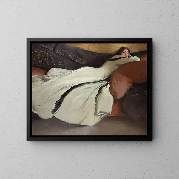 Repos - John White Alexander — ingelijst kunstwerk aan de muur
