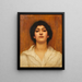 Een schoonheid - John William Godward — ingelijst kunstwerk aan de muur