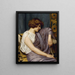 Briséis - John William Godward — ingelijst kunstwerk aan de muur
