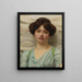 Carine - John William Godward — ingelijst kunstwerk aan de muur