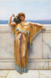 Clymène - John William Godward — weergave van het kunstwerk