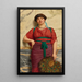 Eurypyle - John William Godward — ingelijst kunstwerk aan de muur