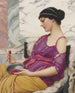 Isménie - John William Godward — weergave van het kunstwerk