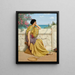 Vrijetijdsbesteding - John William Godward — ingelijst kunstwerk aan de muur