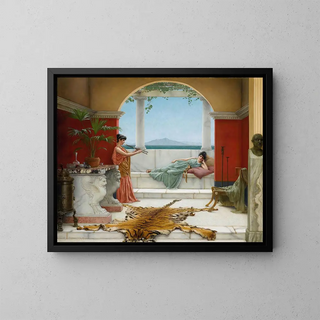 John William Godward - The Sweet Siesta Of A Summer Day.webp