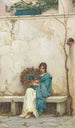Rêveries - John William Waterhouse — weergave van het kunstwerk