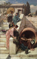 Diogène - John William Waterhouse — weergave van het kunstwerk