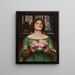 Cueillez les boutons de rose pendant que c'est mai - John William Waterhouse — ingelijst kunstwerk aan de muur