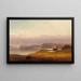 Herfst aan de rivier de Hudson - John Williamson — ingelijst kunstwerk aan de muur