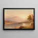 Zonsopgang over de Hudson-vallei - John Williamson — ingelijst kunstwerk aan de muur