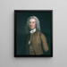 Cadwallader Colden - John Wollaston — ingelijst kunstwerk aan de muur