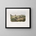 van het Pennsylvania prairie-muis schilderij op ware grootte - John Woodhouse Audubon — ingelijst kunstwerk aan de muur