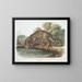 Ocelot of mannelijke luipaardkat - John Woodhouse Audubon — ingelijst kunstwerk aan de muur