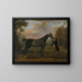 Een paard en zijn hoefsmid in een landschap - John Wootton — ingelijst kunstwerk aan de muur