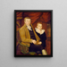 Vader en zoon - Jonathan Budington — ingelijst kunstwerk aan de muur