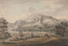 Gebogen landschap met dorp en rivier - Jonathan Fisher — weergave van het kunstwerk