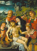 Lamentatie van Christus - Joos van Cleve — weergave van het kunstwerk