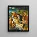 Lamentatie van Christus - Joos van Cleve — ingelijst kunstwerk aan de muur