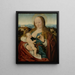 Madone à la poire - Joos van Cleve — ingelijst kunstwerk aan de muur