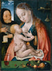 La Sainte Famille - Joos van Cleve — weergave van het kunstwerk