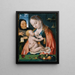 La Sainte Famille - Joos van Cleve — ingelijst kunstwerk aan de muur