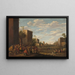 Loger les Pauvres - Joost Cornelisz Droochsloot — ingelijst kunstwerk aan de muur