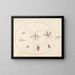 Platina 59 Sept insecten, waaronder een insect-schil van de meidoorn, muggen en een zweefvlieg - Joris Hoefnagel — ingelijst kunstwerk aan de muur