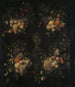 a sculpted head of a woman in a decorated cartouche with fruit garlands - Joris van Son — artwork view