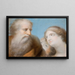 van de Allégorie de la prudence - José Flaugier — ingelijst kunstwerk aan de muur