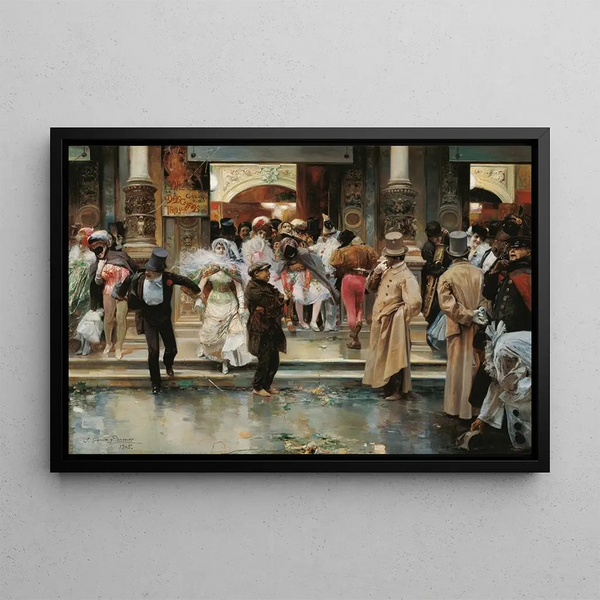 Jos Garca Ramos - Leaving the Masqued Ball.webp