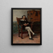 Een moment van rust - José Jiménez y Aranda — ingelijst kunstwerk aan de muur