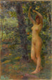 Une beauté dans une forêt - José Júlio Souza Pinto — weergave van het kunstwerk