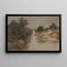 Rives du Guadaira - José Pinelo Llull — framed artwork on a wall